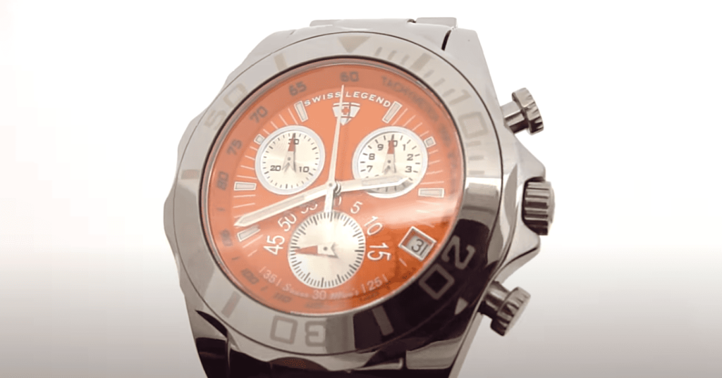 Tungsten Swiss Legend Watch (T8010-66)